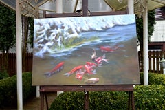 "Die Schwelle des Erwachens: Der Winterrand" (2025) - Monumentales Original Öl