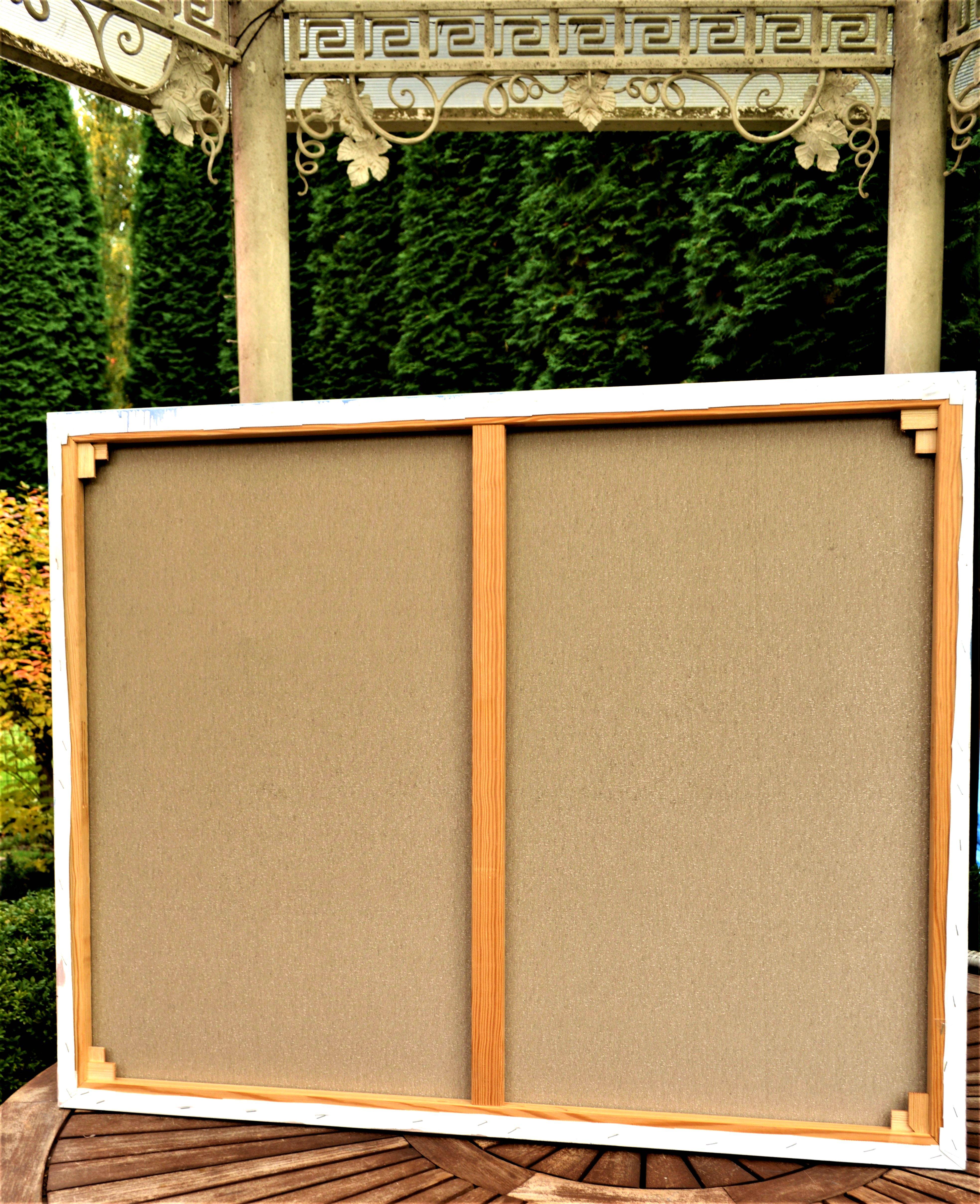 Die Welt gehört Ihnen 80X100 Ölgemälde im Angebot 6