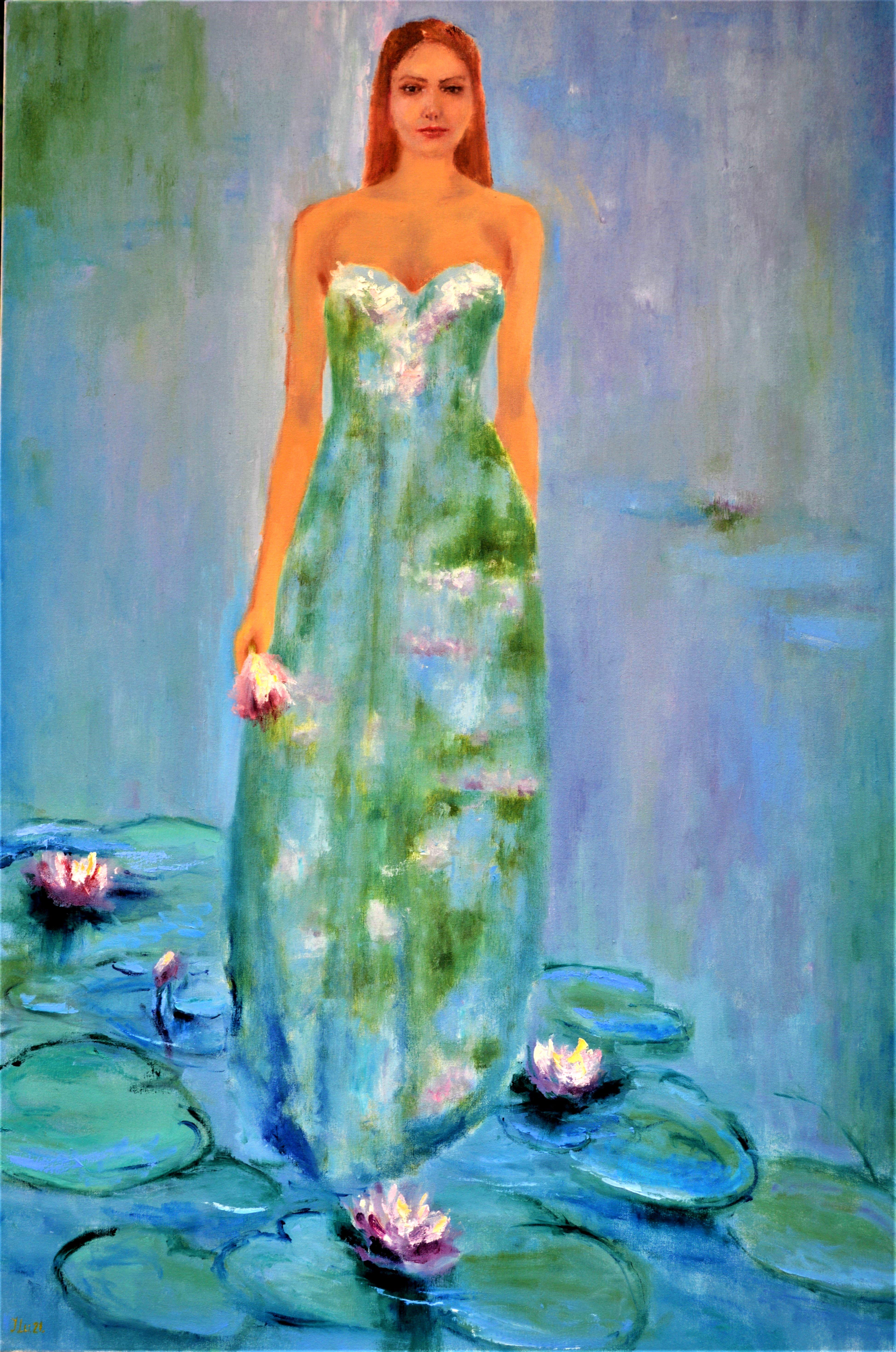Figurative Painting di Elena Lukina - Ninfea