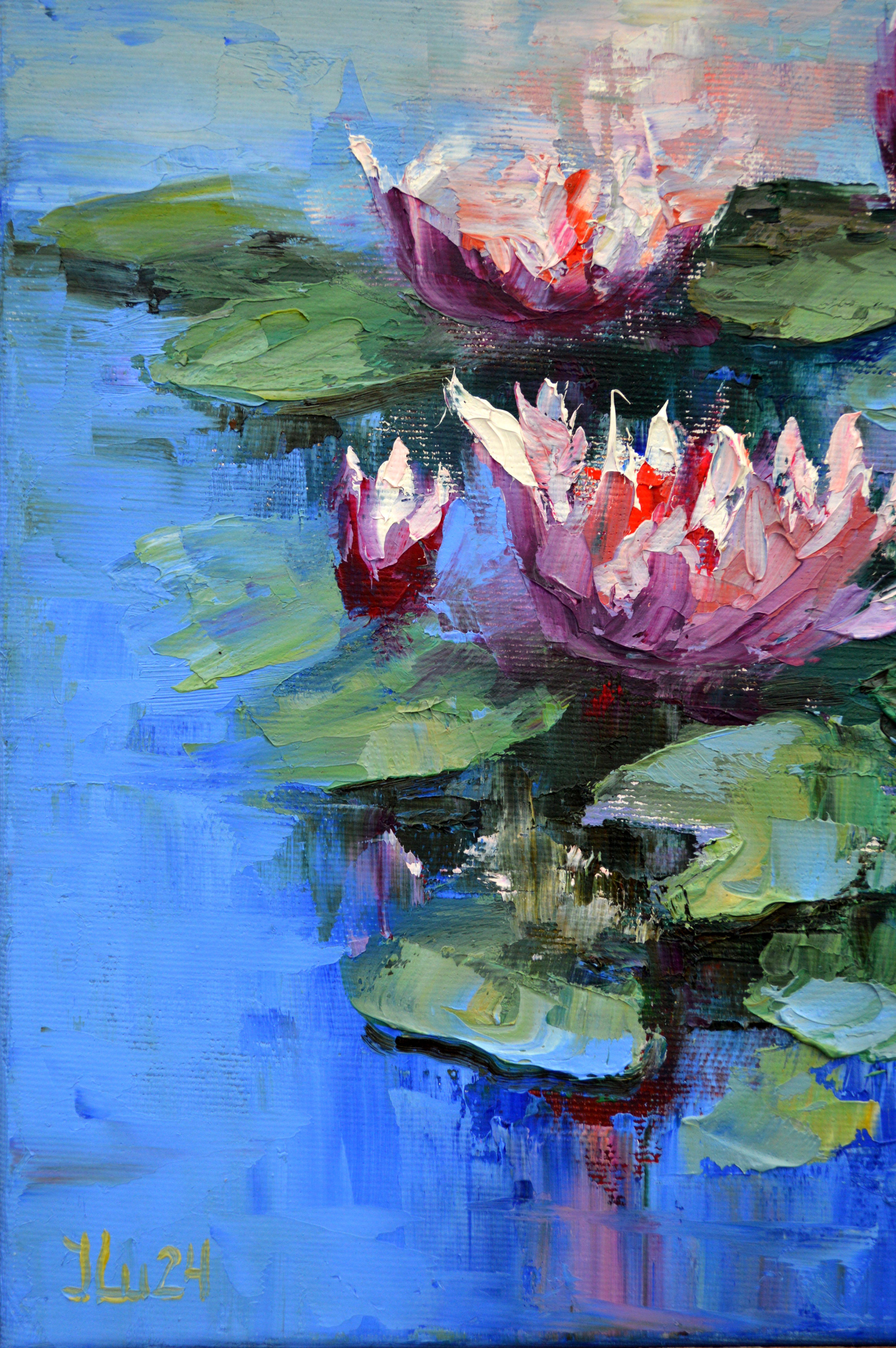 Water lily inspiration For Sale 2