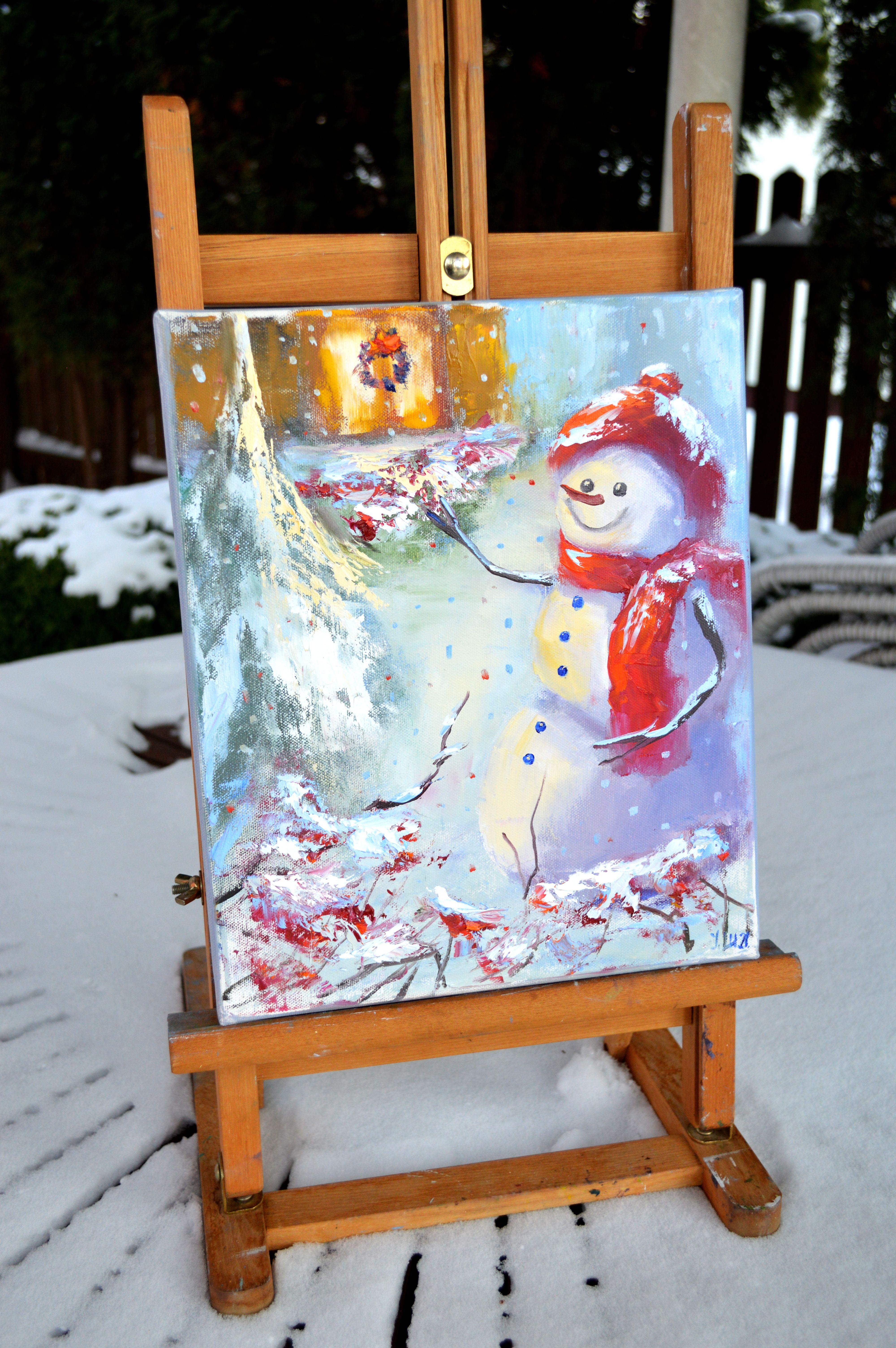 Bienvenue !  Art cadeau 30X25 en vente 1