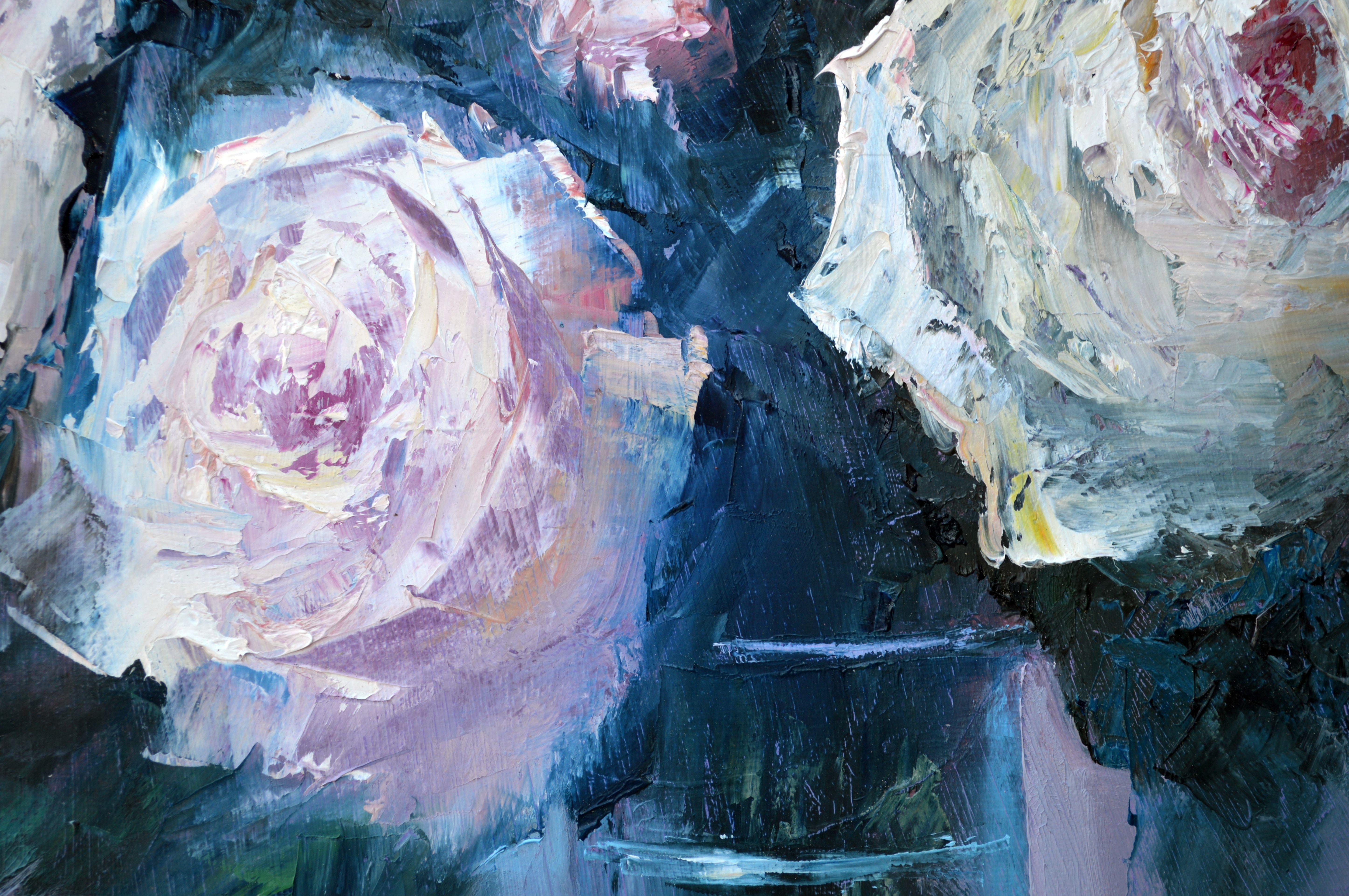 Rosas blancas 50X40 en venta 8