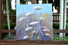 Wildflowers 50X50 oil on canvas