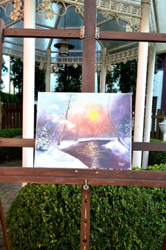 WINTER SALE!  Before Christmas 40X50 oi painting