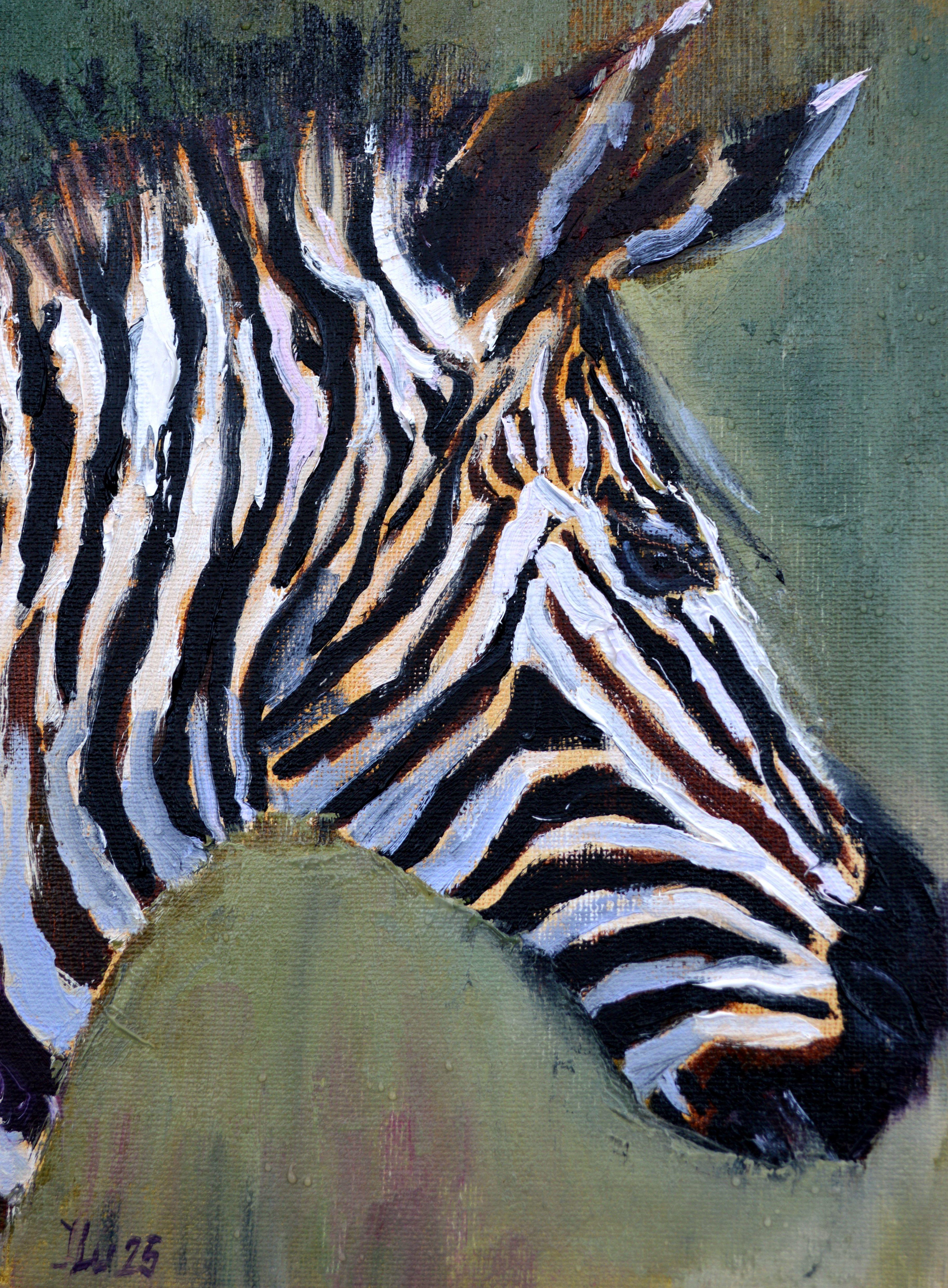Zebra in profile For Sale 1