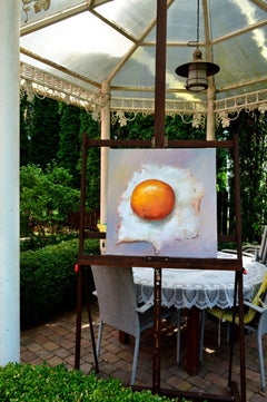 Uova strapazzate, Pittura, Olio su tela