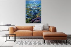 Transparent water, Painting, Oil on Canvas