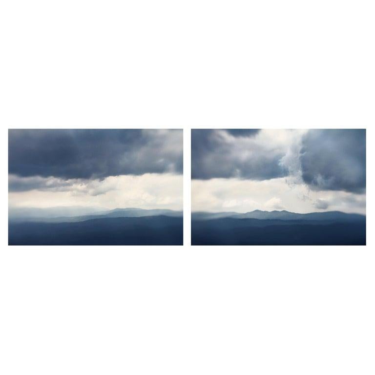 Contemporary New York artist Elena Lyakir's Diptych, Destiny and Fate, were photographed in 2013 and are part of her Land and Sea Series. This is a meditation on the essence of seeing the world through our respective filter. Each photograph is