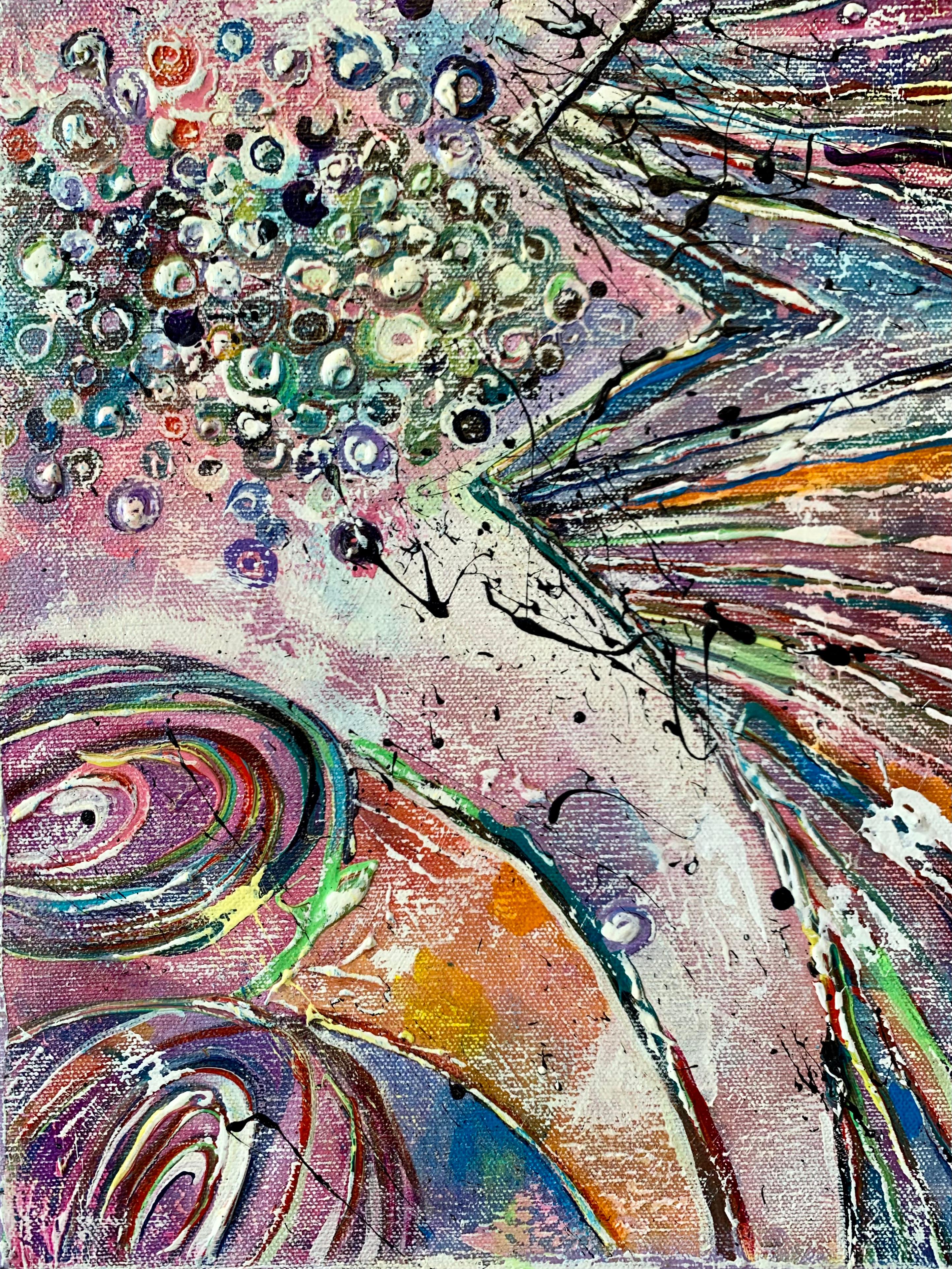 Abstraktes Acrylgemälde „Kaleidoscope“ 39