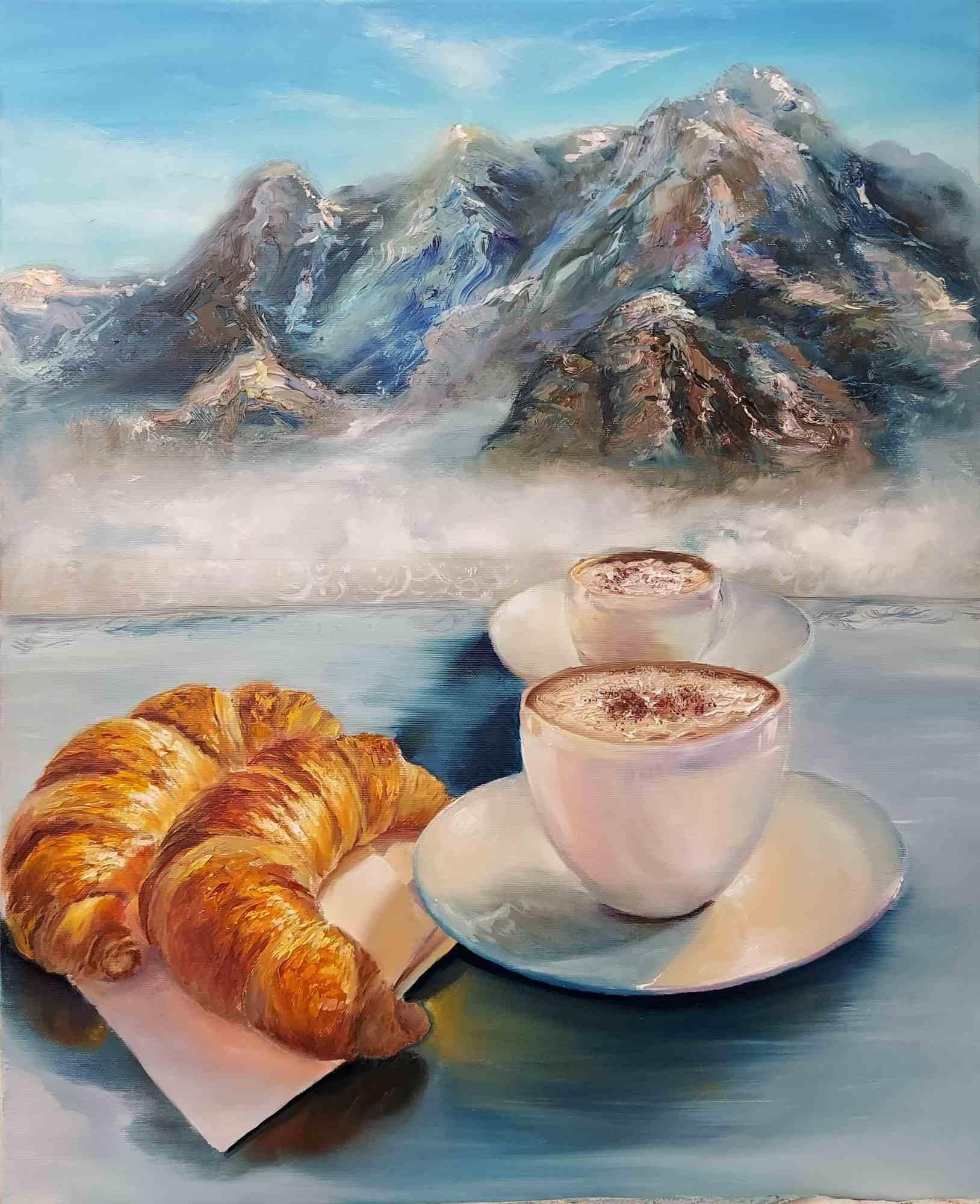 Óleo sobre lienzo de Elena Mardashova, 60x50 cm., realizado en 2022.
Excelente estado.