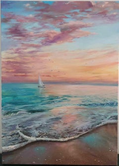 Evening Miracle - Oil Painting by Elena Mardashova - 2022