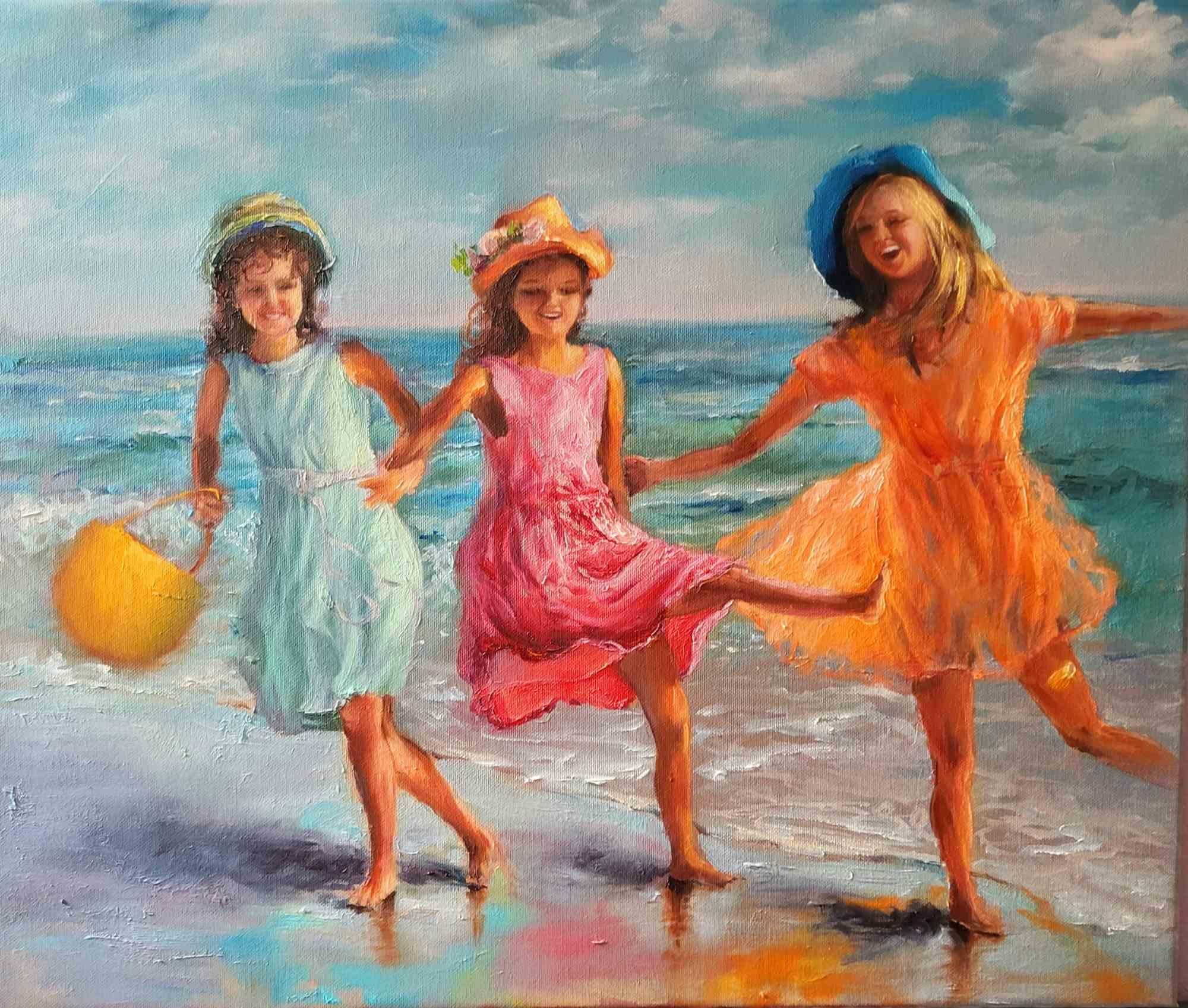 Faith, Love, Joy - Oil Paint by Elena Mardashova - 2025