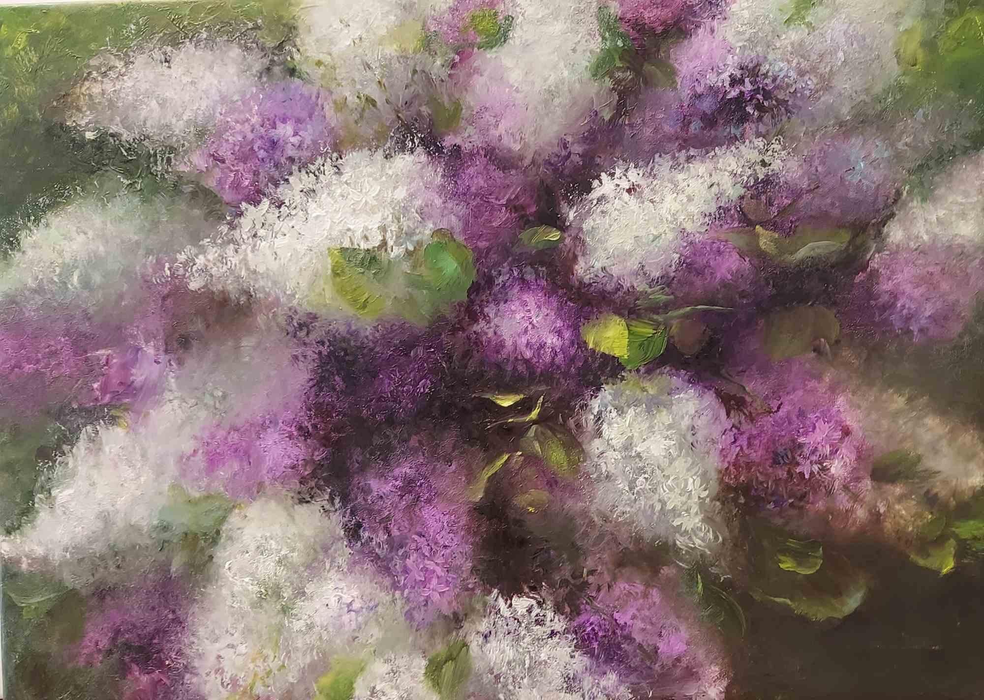 Pintura al óleo sobre lienzo de Elena Mardashova, 50x70 cm. realizado en 2020.

Excelente estado.