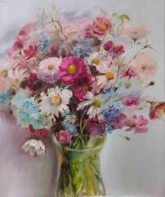 Peinture à l'huile « Spring Mood » d'Elena Mardashova, 2022