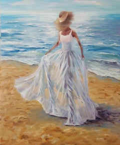 Summer Girl - Oil Painting by Elena Mardashova - 2022