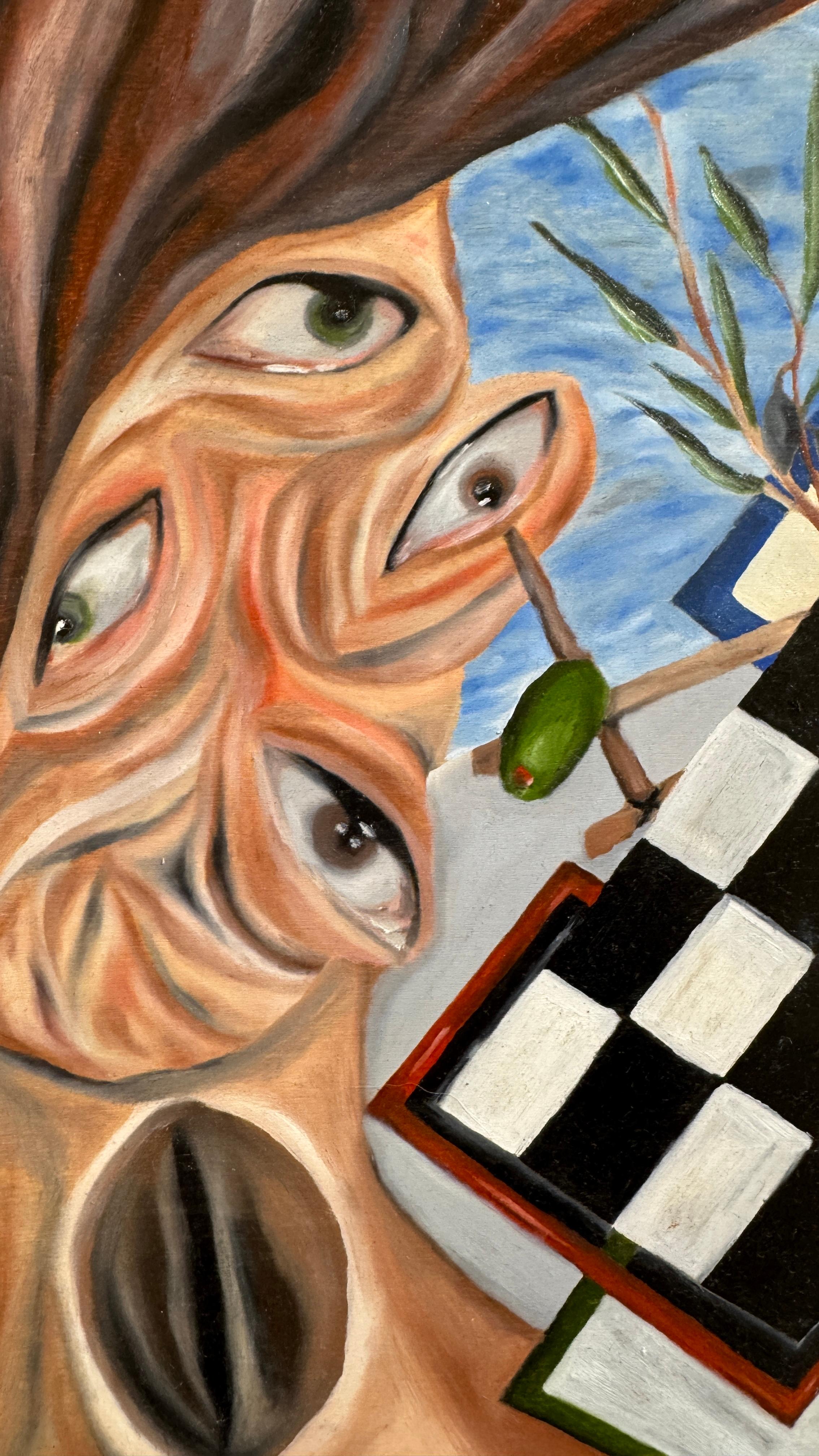 Todos hacemos teatro - Painting de Elena Militaru