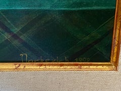 The still Life with yellow apples.