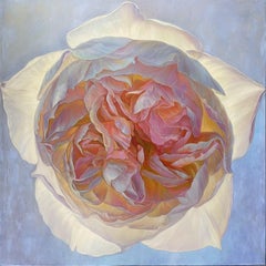 Peony dawn, Painting, Oil on Canvas