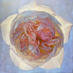 Peony dawn, Painting, Oil on Canvas