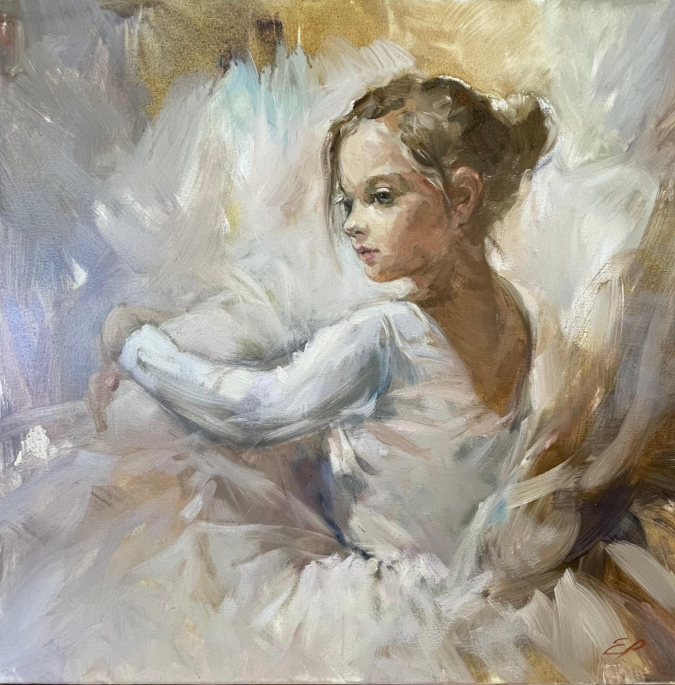 Little Dancer - Painting by Elena Rezayeva