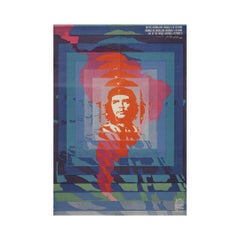 Circa 1970 Elena Serrano OSPAAAL Che Guevara Day of the Heroic Guerrilla Poster