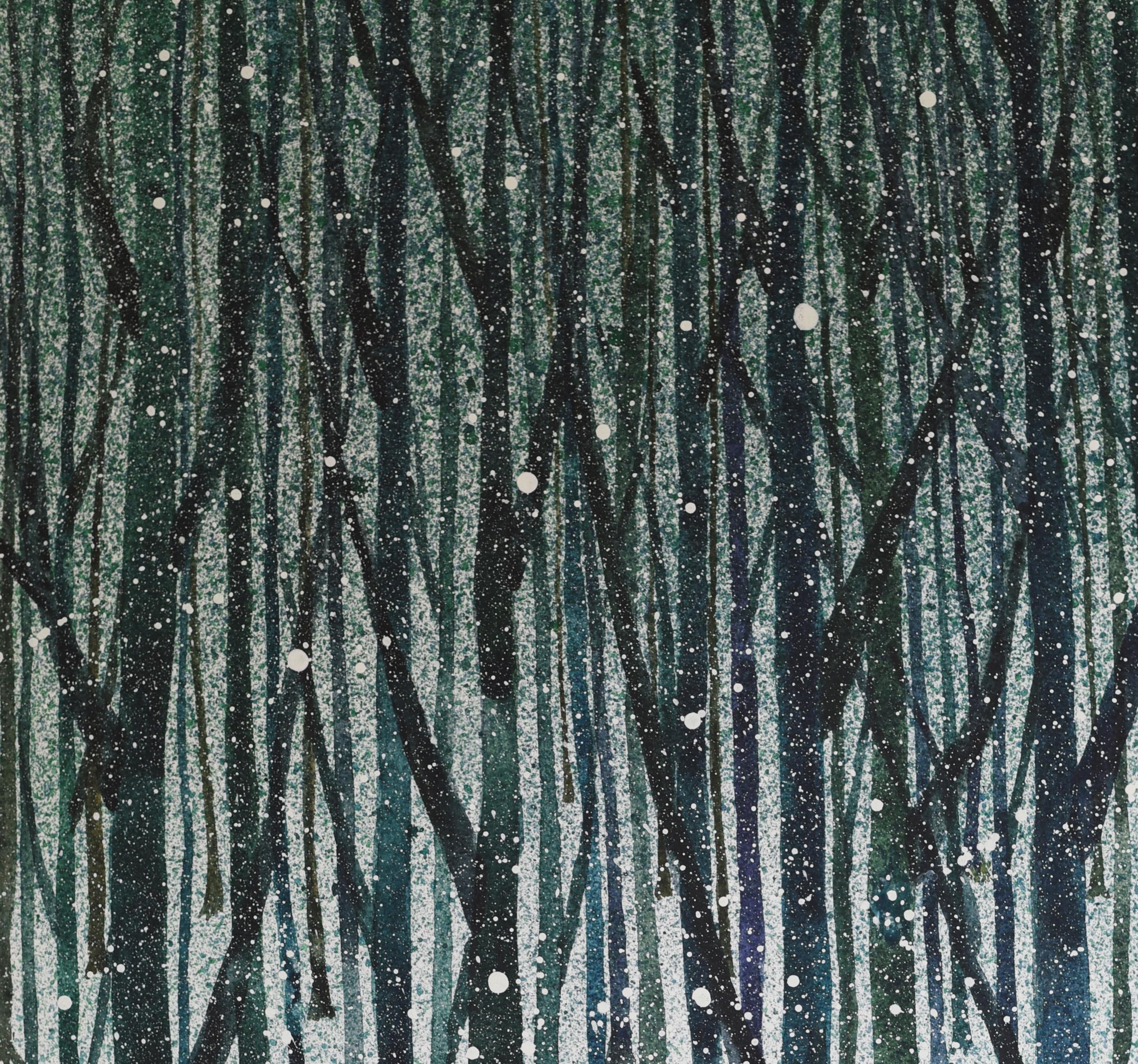 Bosque Azul - Painting de Elena Shichko