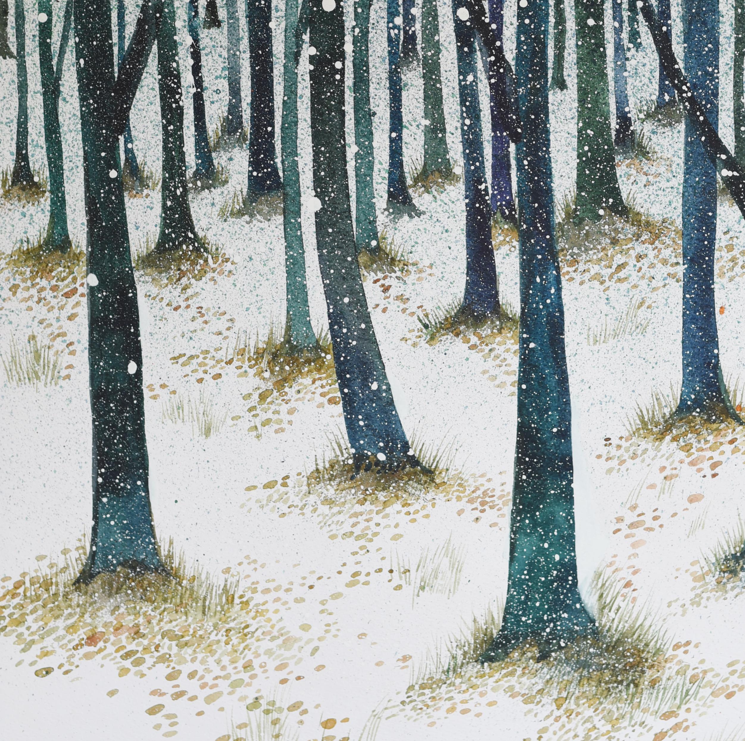 Bosque Azul - Painting Impresionista de Elena Shichko
