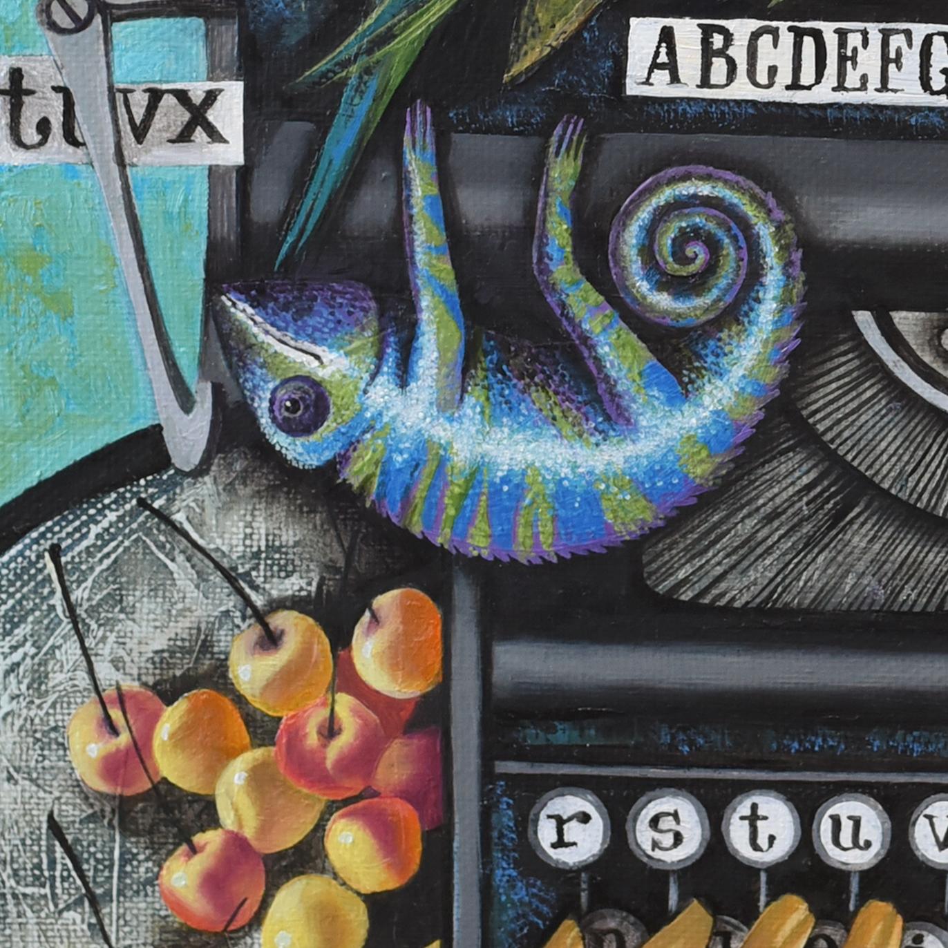 The Birth of story - Aesthetic Movement Painting by Elena Shichko