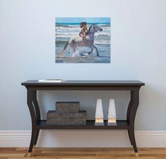 Equestrienne 4, Painting, Oil on Canvas