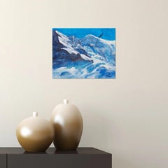 Glacier, Painting, Oil on Canvas