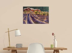 Lavenda flavor, Painting, Oil on Canvas