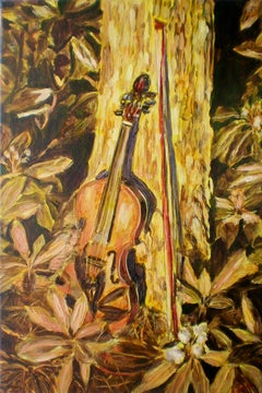 Light and music, Painting, Oil on Canvas