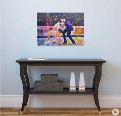 Magic ice 4, Gemälde, Öl auf Leinwand