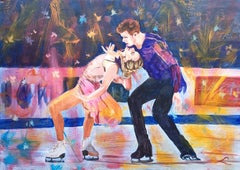 Hielo mágico 4, Pintura, Óleo sobre lienzo