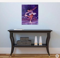 Magic ice 5, Pittura, Olio su tela
