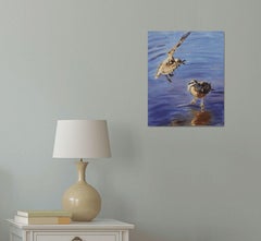 Sea gulls, Painting, Oil on Canvas