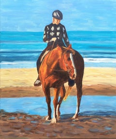 Sea walk 3, Painting, Oil on Canvas