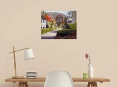 Spring in Baden - Baden, Painting, Oil on Canvas