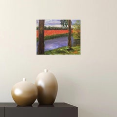 Spring in Holland 2024, Painting, Oil on Canvas