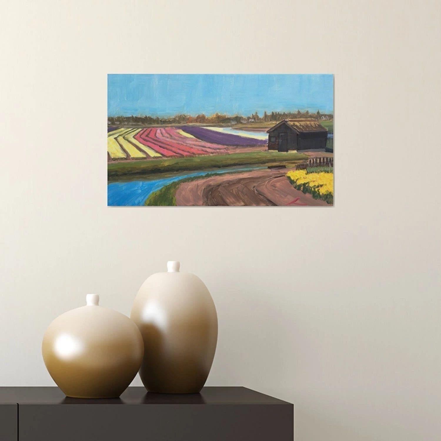 Spring in Holland 4, Gemälde, Öl auf Leinwand (Impressionismus), Painting, von Elena Sokolova