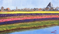 Spring in Holland 5, Painting, Oil on Canvas