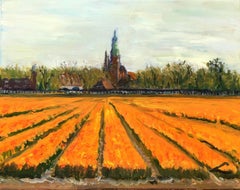 Spring in Holland 6, Painting, Oil on Canvas
