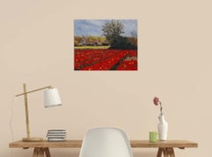 Spring in Holland, Painting, Oil on Canvas