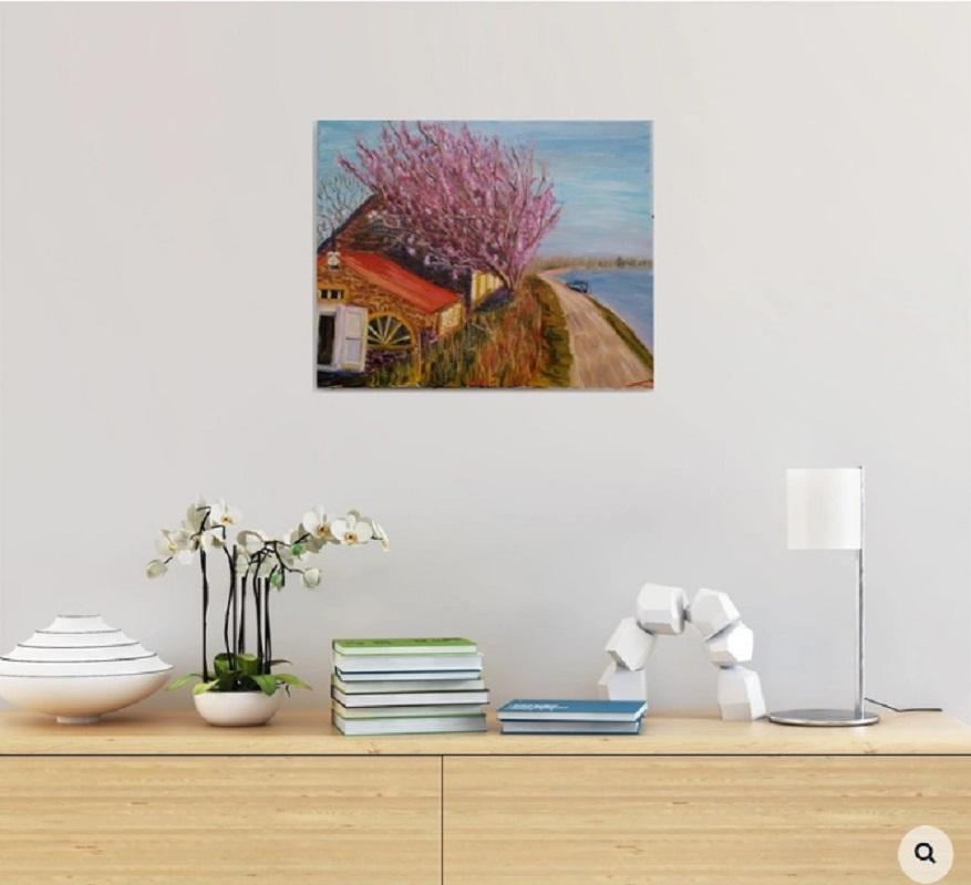 Frühlings Momente, Gemälde, Öl auf Leinwand (Impressionismus), Painting, von Elena Sokolova