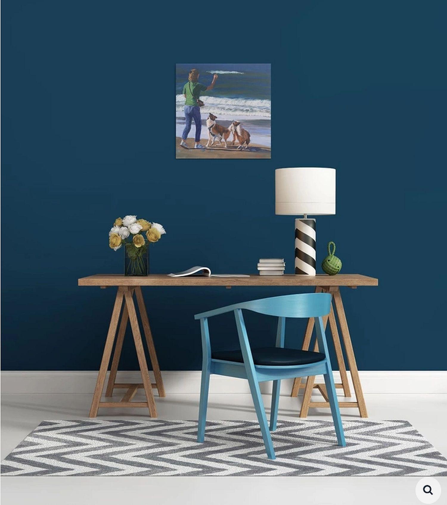 Start, Gemälde, Öl auf Leinwand im Angebot 1