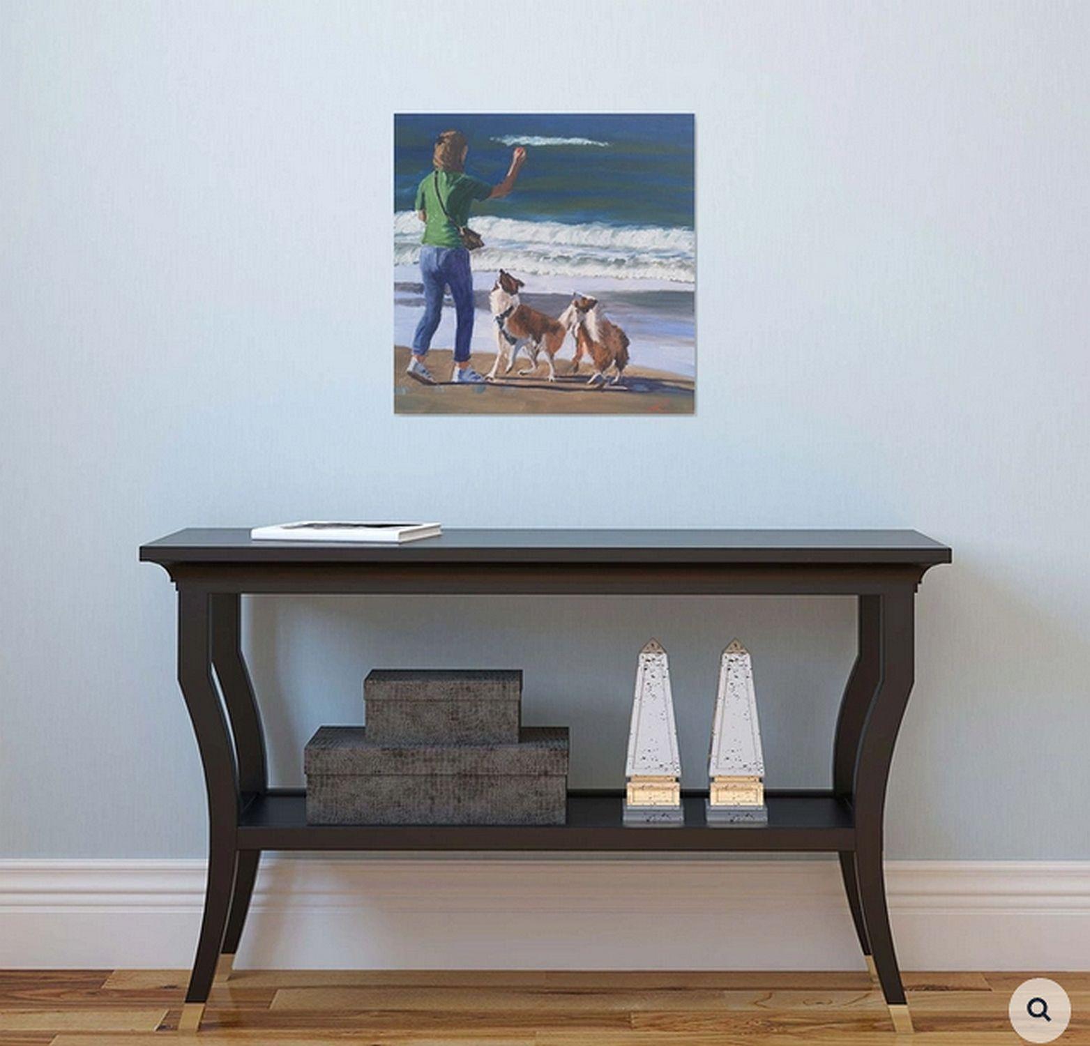 Start, Gemälde, Öl auf Leinwand im Angebot 2