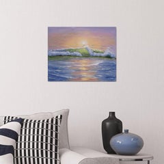 Sunrise, Painting, Oil on Canvas