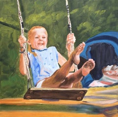 Swing, Painting, Oil on Canvas