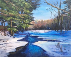 Deshielo, Pintura, Óleo sobre lienzo