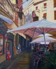 The street of Toledo, Painting, Oil on Canvas